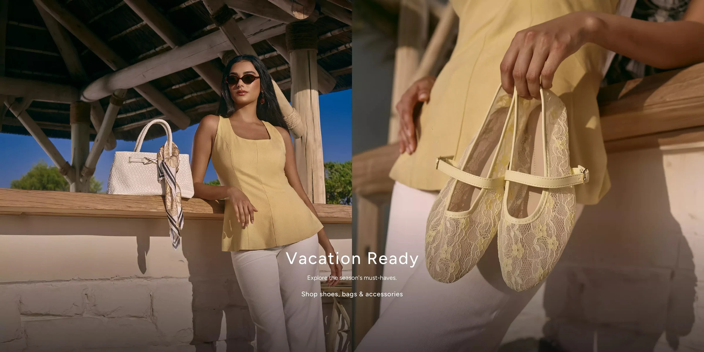 Vacation ready: explore the season's must-haves. Shop women's shoes, bags and accessories.