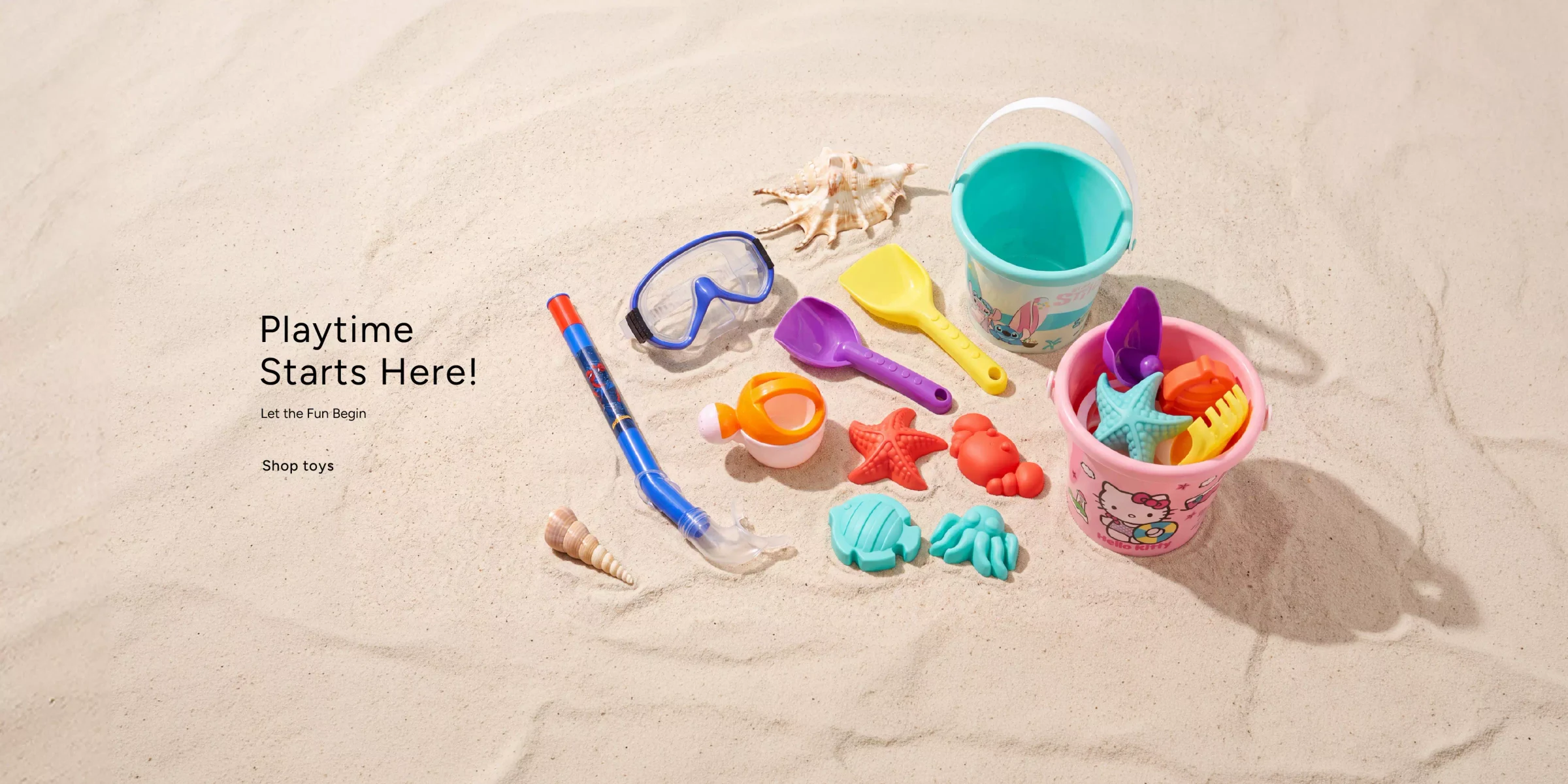 Let the fun begin. Shop kids' toys.