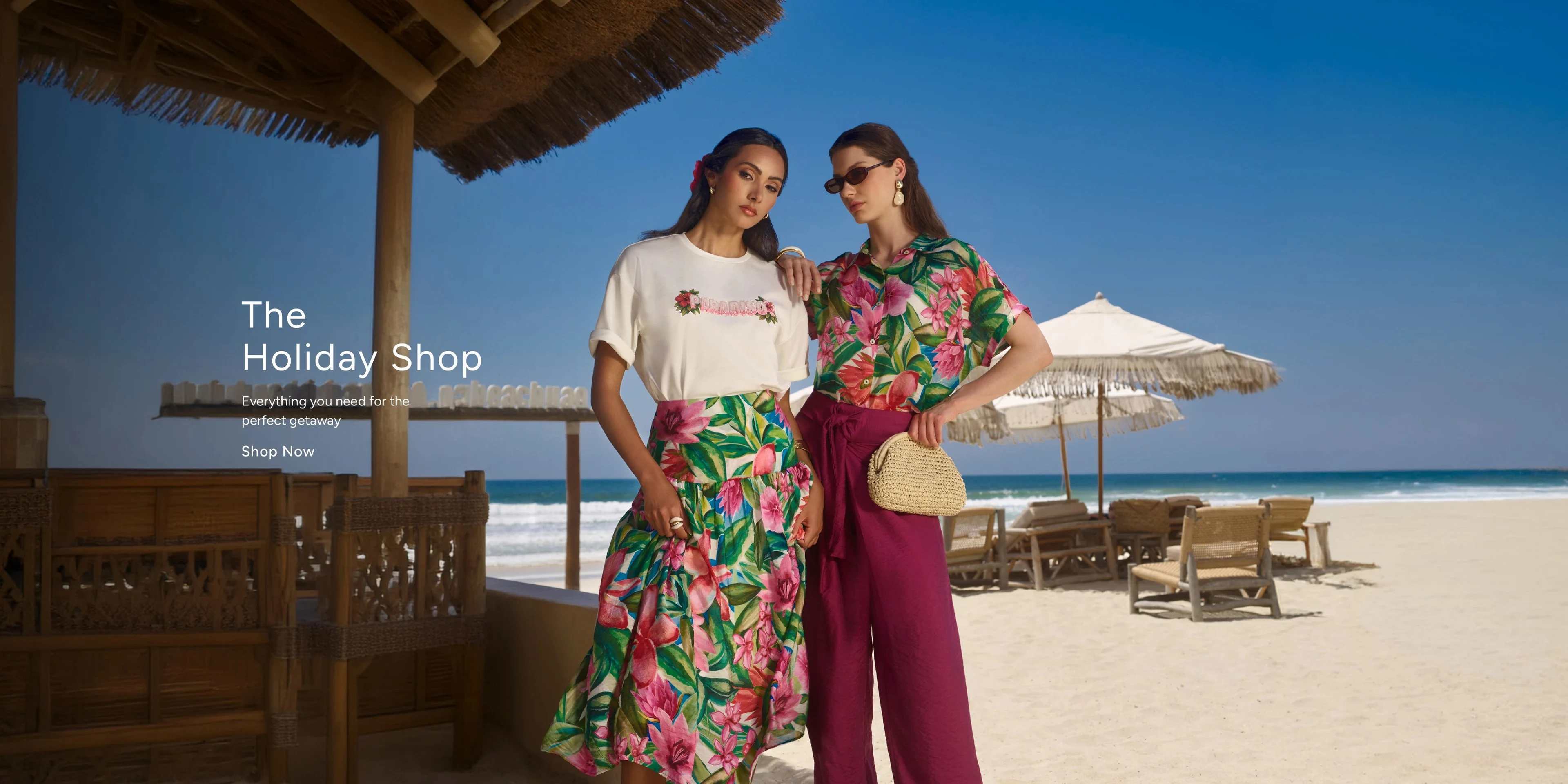 The Holiday Shop: everything you need for the perfect getaway. Shop women's holiday edit.